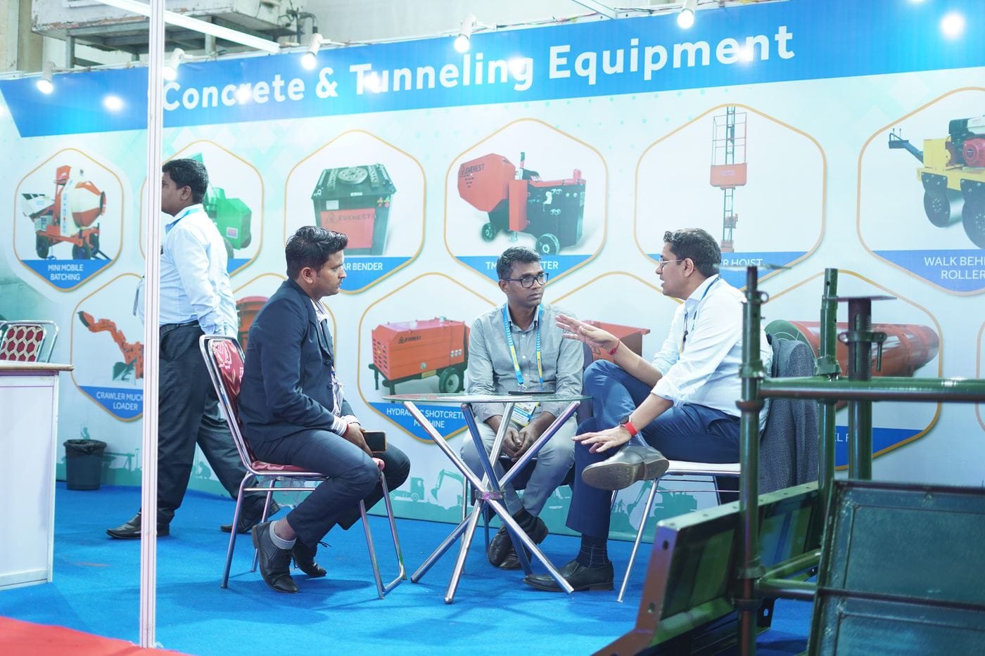 Expo Concrete Tunneling Booth at Odisha Mining & Infrastructure International Expo