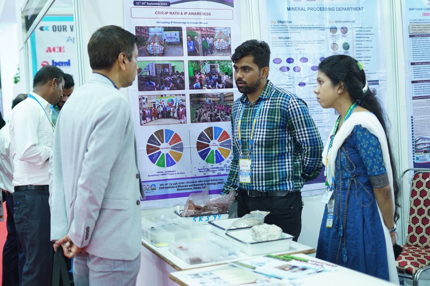 Expo Institute Booth at Odisha Mining & Infrastructure International Expo